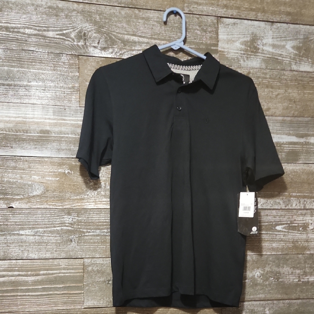 Boys Volcom Polo Shirt Size Large NWT
